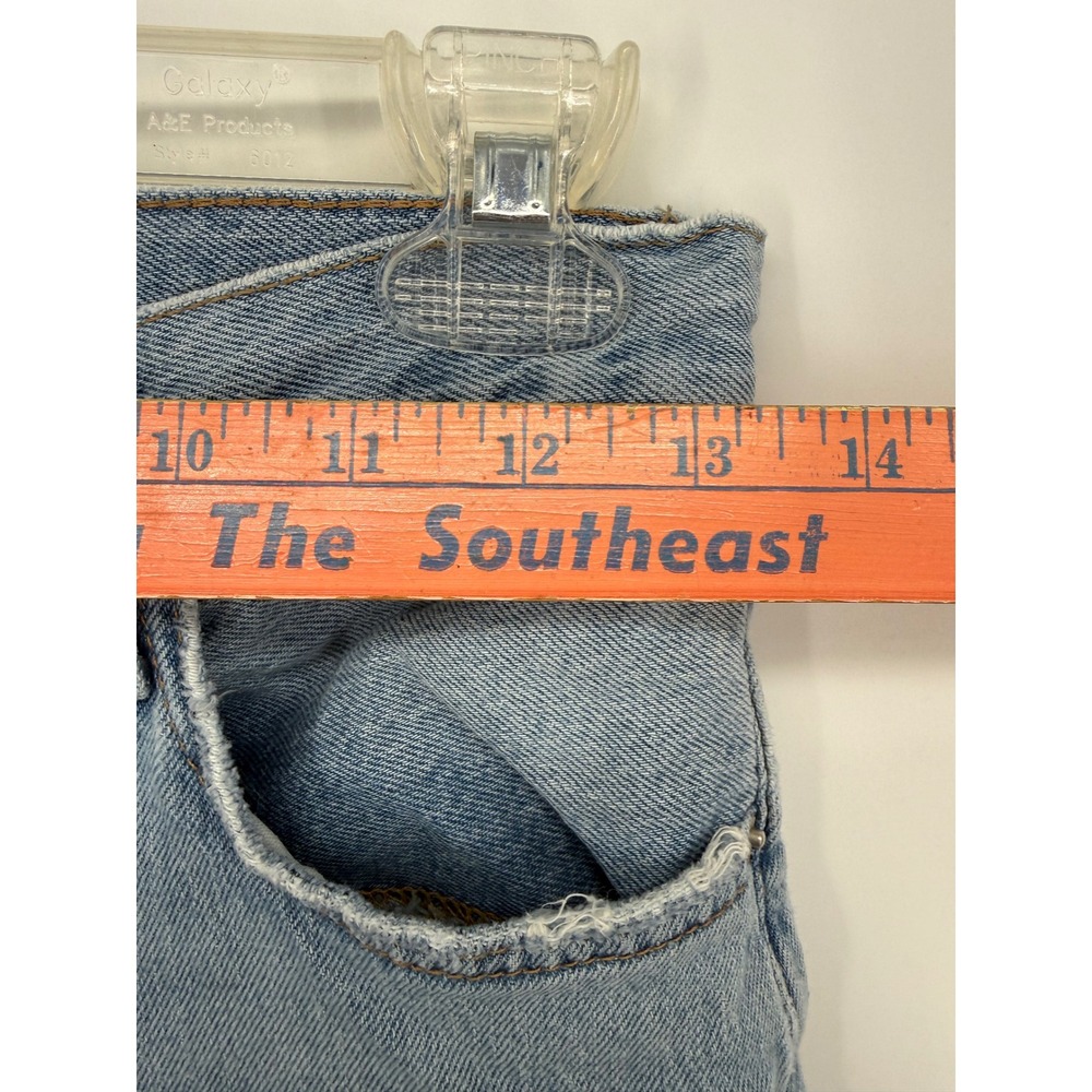 BDG 90s Bootcut Jeans Women 26 Light Blue High Rise Denim Urban Outfitters - Picture 4 of 6